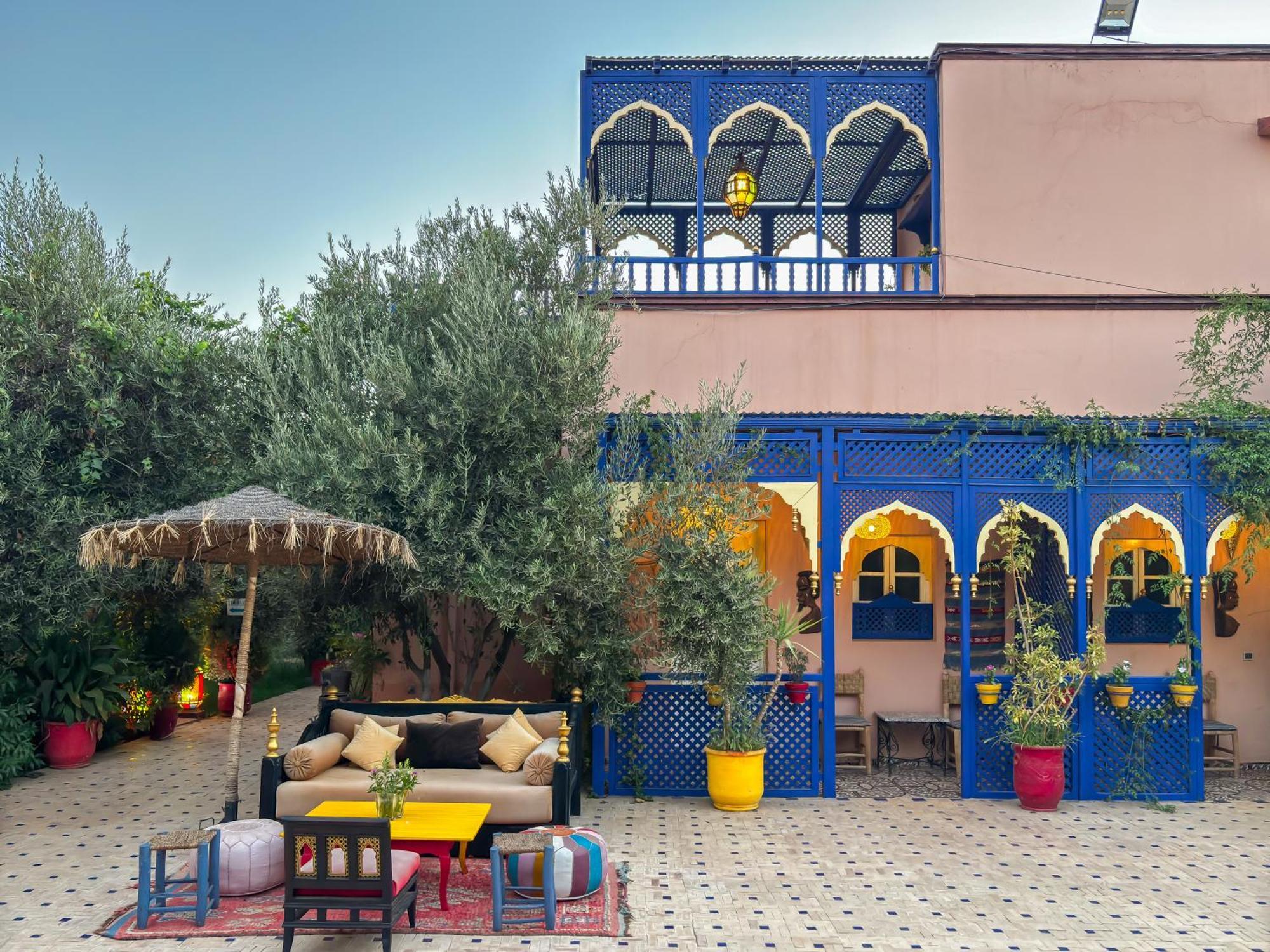 הוילה מרקש Le Bleu House מראה חיצוני תמונה