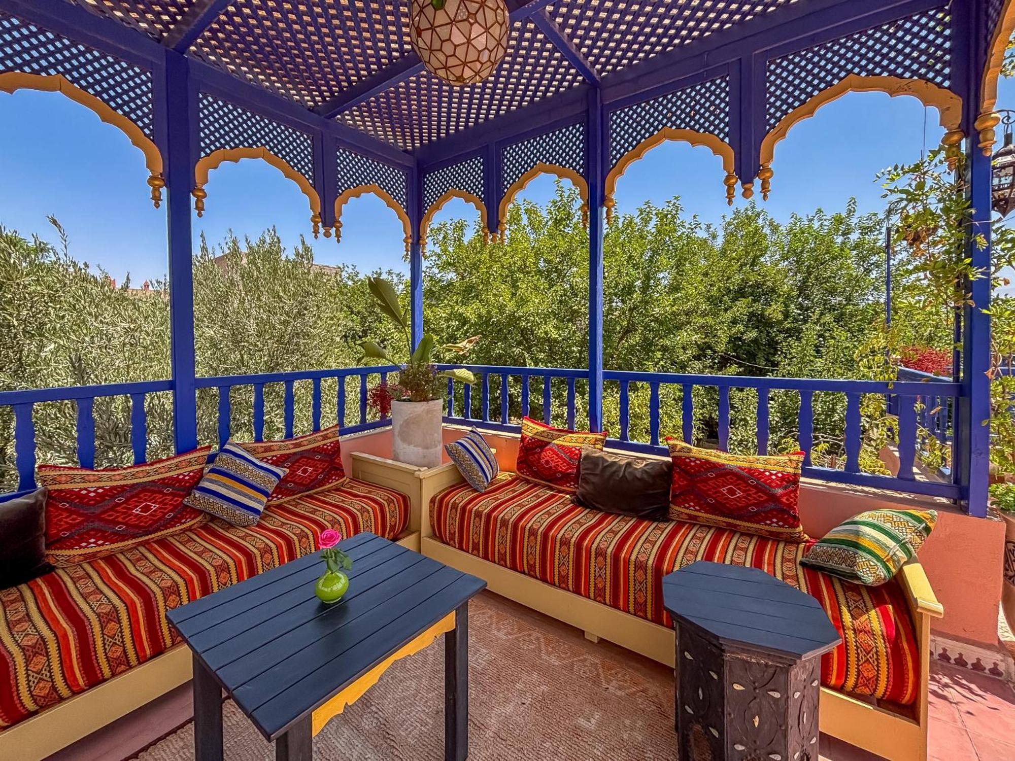הוילה מרקש Le Bleu House מראה חיצוני תמונה