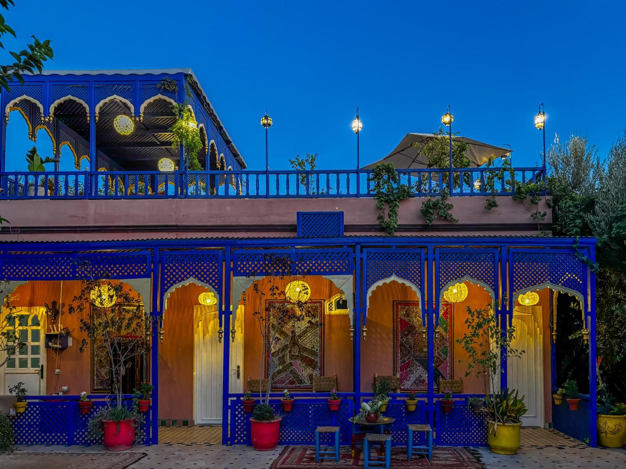 הוילה מרקש Le Bleu House מראה חיצוני תמונה