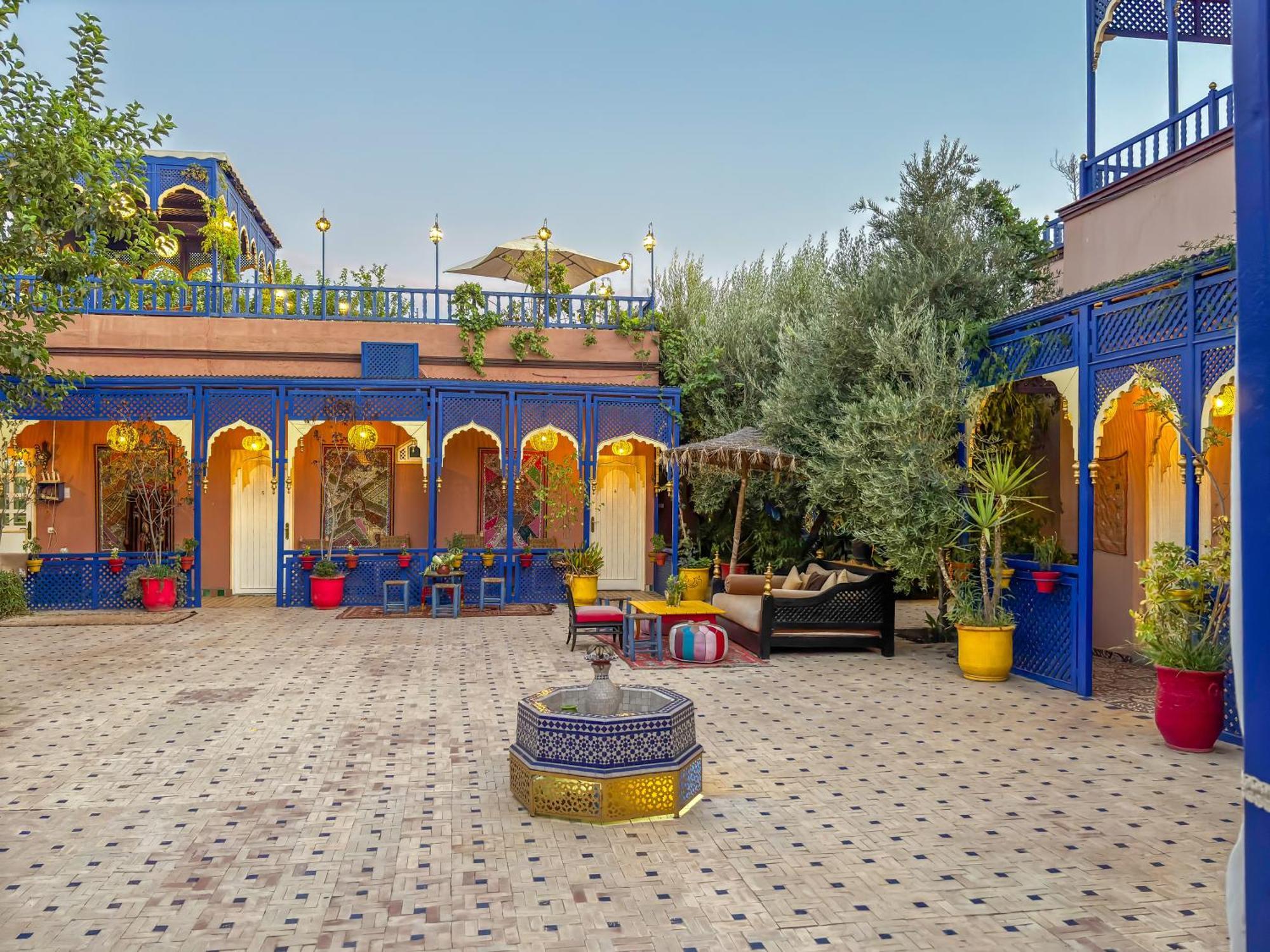 הוילה מרקש Le Bleu House מראה חיצוני תמונה